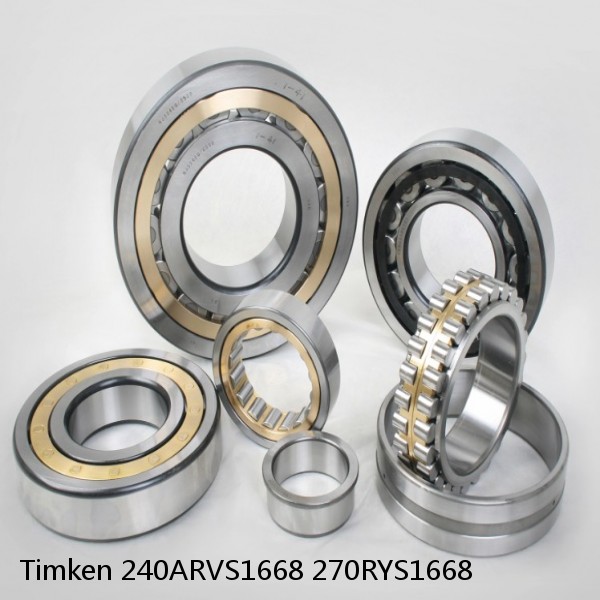 240ARVS1668 270RYS1668 Timken Cylindrical Roller Bearing