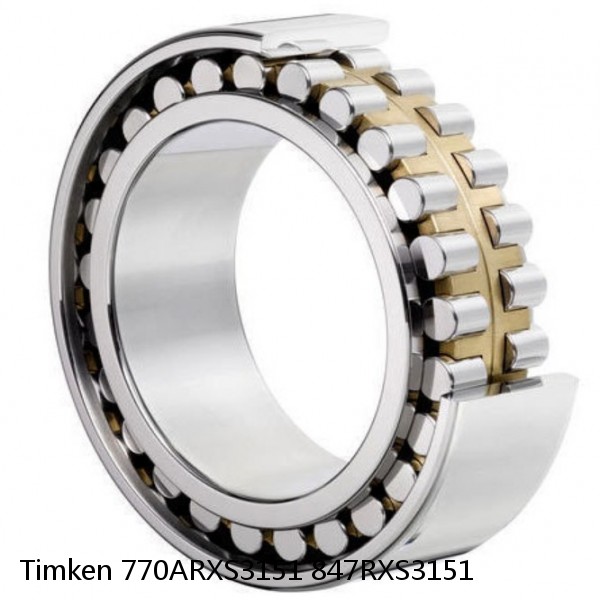 770ARXS3151 847RXS3151 Timken Cylindrical Roller Bearing