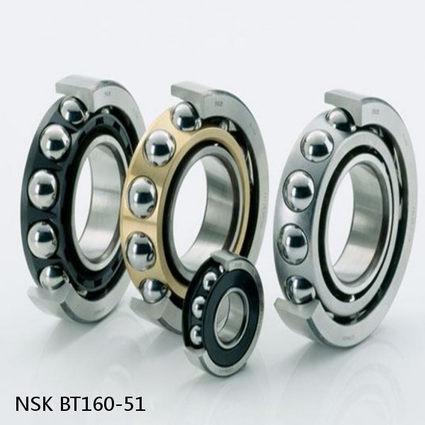 BT160-51 NSK Angular contact ball bearing #1 small image