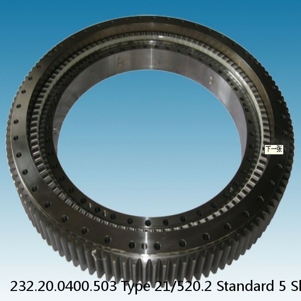 232.20.0400.503 Type 21/520.2 Standard 5 Slewing Ring Bearings #1 small image