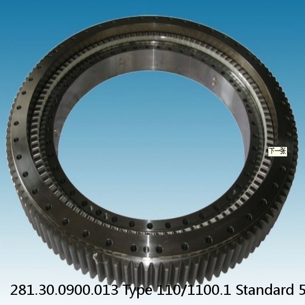 281.30.0900.013 Type 110/1100.1 Standard 5 Slewing Ring Bearings #1 small image